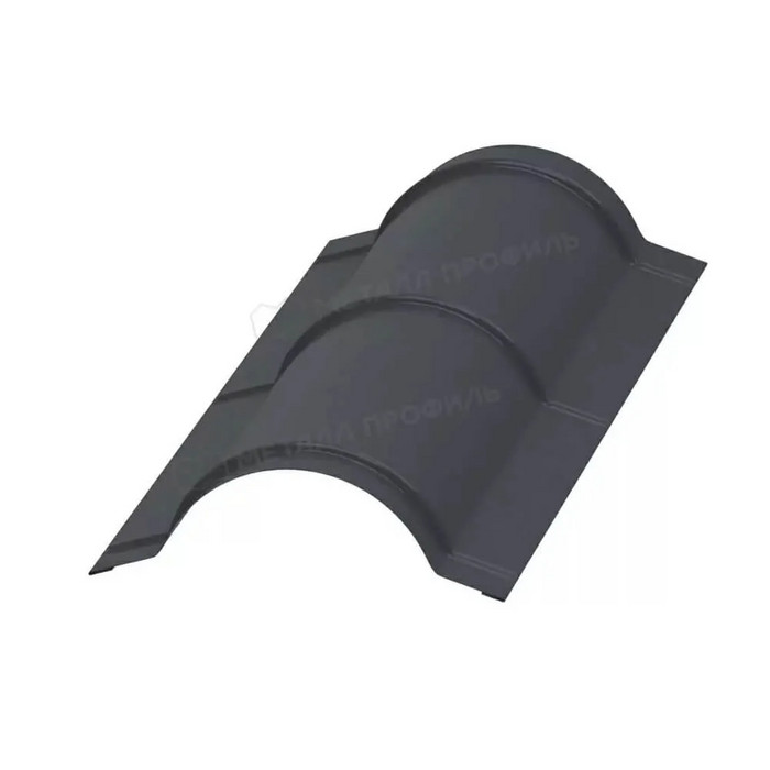 Планка конька круглого R110х2000 (ПЭ-01-5005-0.5)