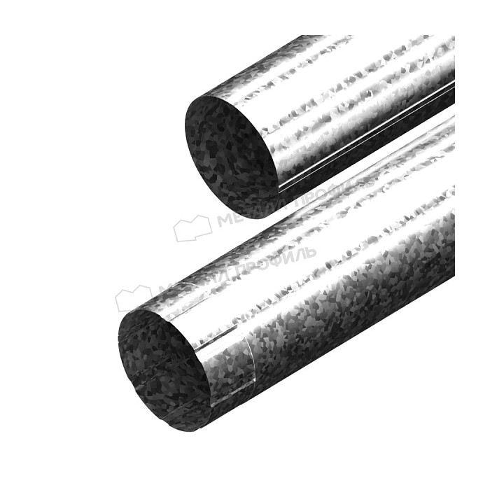 Труба водосточная МЕТАЛЛ ПРОФИЛЬ ПРОЕКТ D150х3000 Ral 9003