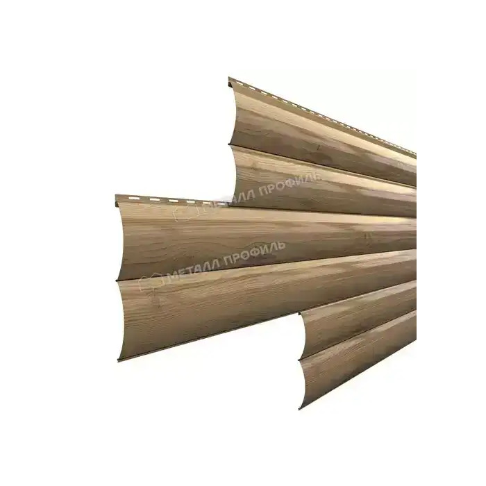 Металлический сайдинг Woodstock-В Металл-Профиль ECOSTEEL Сосна 28х330